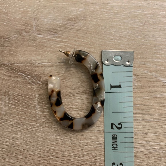 J.Crew Tortoise Earrings - Picture 4 of 4